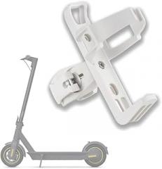 360 Degrees Rotation Water Bottle Holder Replacement for Bike &Electric Scooter, Anti-Slip Fast Dismounting Accessories Cup Drink Holder, White