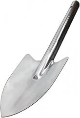 Milisten Ergonomic Handle Small Shovel Durable Stainless Steel Garden Spade Garden Accessories