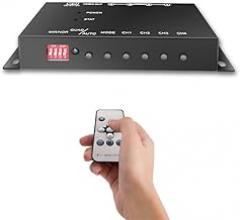 Toughsty™ 4Ch Mini Color Video Quad Splitter Multiplexer Processor Switcher for CCTV Security Camera