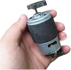 DC 3.7V-7.4V 6V 555 Strong Vibration Electronic Starter Dual Vibrating Vibrator Head Front Ball Bearing Electronic Starter