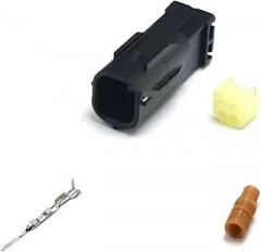 1SET 4PINS Auto Waterproof Connector Steering Electronic Steering Gear Plug 6188-5516