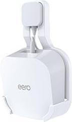Outlet Wall Mount for eero 7, No-Drill Plug Adapter with Hidden Cable Management, Space-Saving for Dual-Band Mesh System (1 Pack)​