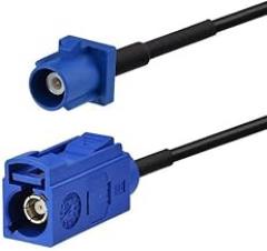 Fakra C Code RF Cable, 3M RG174 Coaxial Extension for GPS Antenna Navigation, Auto Electronics Installers