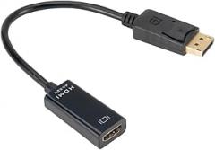 4K/1080P DP to HD Adaptier Converter Male to Female DisplayPort to HDMI-Compatible Video Audlo Adaptier Cable for PC TV Laptop New 2026 High for Reliable Electronic Component