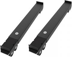 Aboiled Adjustable Movable Base Refrigerators Washing Machines - Heavy-Duty Roller Bracket with 16 Wheels Enhanced Stability Mobility