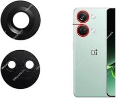 for 1+ Nord 3 Rear Camera Lens Glass Back Camera Small Glass Lens with Sticker Replacement for OEM New 2026 High for Reliable Electronic Component, Precision, Stable Performance