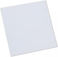 Alumina Ceramic Plate Insulating Alumina Ceramic Sheet for Electronic Equipment, Side Length 11.4cm