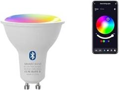 Tuya GU10 Lamp APP Control Smairt Bulb VViFi BIIuetuoth RGB 220V LED Light Bulbs 5W Dimmable Smairt Life for Room Home Group New 2026 High for Reliable Electronic Component