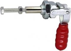 Toggles Clamp GH-36202M 200 lb 91 kg Capacity Quick-Release Push Pull Carbon Steel Hand Tool with Red Comfort Grip for Woodworking Welding and Electronic Assembly in Workshop