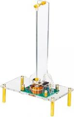 DIY Electronic Swing Kit Electromagnetic Swing Induction Teaching and Practical Training Welding Exercise Parts, Green&Transparent, 500716291