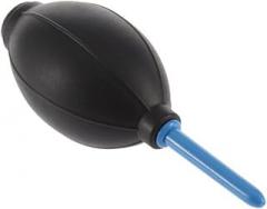 TEHAUX Black Air Duster for DSLR Lens Cleaning Rubber Dust Blower Pump for Cameras and Electronics Efficient Dust Cleaning Tool for Photographers and Technicians