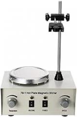 Magnetic Heating Stirrer Laboratory Electronic Temperature Control Magnetic Horizontal Mixer 0-2400RPM AC 110V