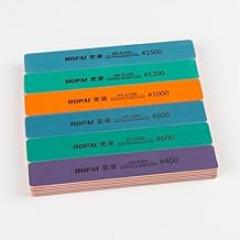 6Pcs MS-E400-1500 Semi-Rigid Sanding Sticks Plastic Model Polishing Rod for DIY Assembling Model Build Tools