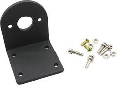 38ZYTD Bracket 555 Motor 550/545/555 Dc Black L Shape Aluminum Alloy Fixed Support Mounting New 2025 for Arrival High Reliable Electronic Component, Precision, Stable Performance