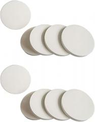 10 Pieces Alumina Ceramic Sheets Thickness 1Mm, Ceramic Disc Insulation Plate Suitable for Electronic and Industrial Use,60×1mm(12x1mm)