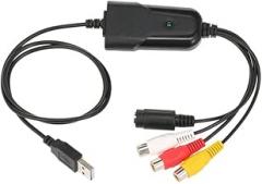 Composite RCA S-Video to USB DVR Adapter MPEG Editor Recorder