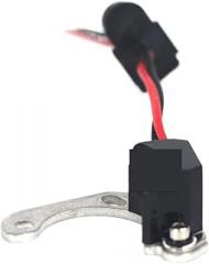 Electronic Ignition Kit Point Distributor 25D4 for Lucas for Austin BMC for Ford for Jensen for Morgan 12V 4-Cylinder Distributors(Electrical kit only)