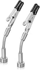 Soldering Helping Hands, With Magnetic Flexible Arms And Adjustable Clips For Welding, Jewelry Making, And Electronic Assembly(2PCS)