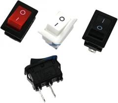 10PCS 10 * 15mm Spst 2PIN On/Off Boat Rocker Switch 3A/250V 6A/125V KCD11 KCD1-101 Mini Black New 2025 for Arrival High for Reliable Electronic Component, Precision, Stable Performance