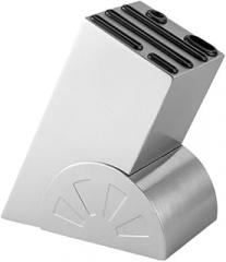 Stainless Steel Knife Holder Kitchen Supplies Floor-Standing Multi-Functional Storage Rack(Wheel Style)