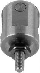 for Dial Indicator Tip Parts with M2.5 Thread, 10mm Roller Diameter, Stainless Steel Measuring Head for Electronic and Digital Gauges, 22.5mm Length