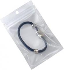 8x13cm(3.15''x5.1'') Clear Front White Plastic Ziplock Hang Hole Bags Self Seal Flat Resealable Jewelry Electronics Gift Packaging Poly Bag 200 Pieces