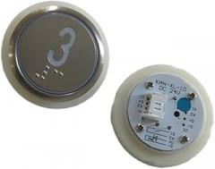 Generic KAN-XL-10 Elevator Button Bule Light with Braille Lift Accessories