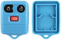 1999-2003 Windstar Compatible Light Blue Keyless Remote Shell (No Electronics Included) and World Wide Remtoes Guide
