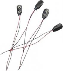 5pcs 9v Batteiry Snap Connector Clip Lead Wires Holder New 2025 for Arrival High Reliable Electronic Component, Precision, Stable Performance