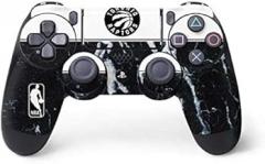 Skinit Decal Gaming Skin Compatible with PS4 Controller - Officially Licensed NBA Toronto Raptors Marble Design