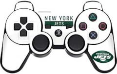 Skinit Decal Gaming Skin Compatible with PS3 Dual Shock Wireless Controller - Officially Licensed NFL New York Jets White Performance Series Design