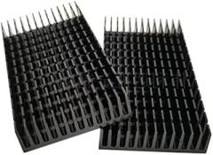 Aluminum Heatsink SJZBIN 2PCS 80x40x11mm Black Heat Sinks Radiator Board Cooling Radiator Fin Heat Cooler with Thermal Conductive Adhesive Tape for Cooler Electronics CPU Led Cooling Fin