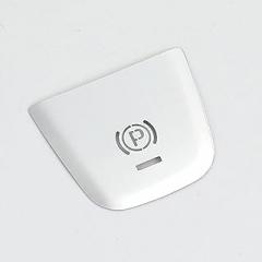 For Porsche Macan 2014-2018 .Car Styling Electronic Handbrake P Buttons Sequins Decoration Sticker Trim Interior Accessories