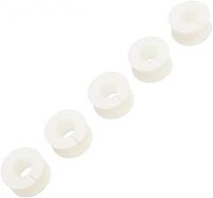 20PCS ABS Speaker Crossover Bobbin Spools, 28mm Inductor Winding Frame with 12mm Inner Diameter, Rustproof Wire Organizer for DIY Audio Coil and Electronics Repair