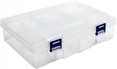 Yinpecly Component Storage Box - PP Electronic Component Containers Tool Boxes Transparent 9.06