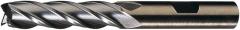 Cleveland C42694 HGC-4C Cobalt Multi-Flute Single End Center Cutting End Mill