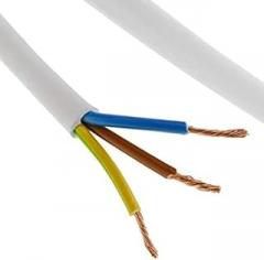 Electric hose cable, 3 x 2.5 mm, 1 metre, standard