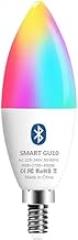 Led Bulb E14 | Tuya Smairt Light Bulb E14 RGB Bluetuth Candle Crystal Lamp 110V 220V Dimmable Smairt Life Group App Control for Room Home Decor New 2026 High for Reliable Electronic Component