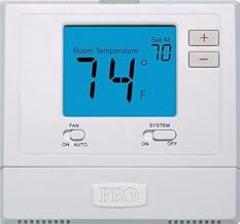 PRO1 IAQ T771 Heat or Cool Only Electronic Thermostat, White