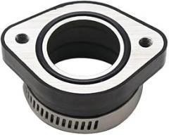 ZSDTRP Motorcycle Carburetor Adapter Inlet Intake Pipe For PE26 28 30 PWK21 24 26 28 30 Carburetor For 110 125 150 200cc(Black)