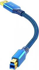 USB3.0 Male to USB B Data Cable 5Gbps Charging for Electronic Piano, Scanners