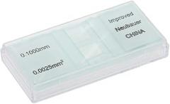 Improved Neubauer Hemocytometer Blood Count with Double Counting Chamber, Glass Blood Cell Counting Chambers
