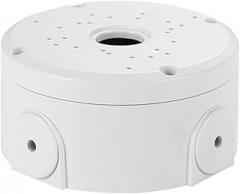 Plastic Universal Junction Box for Bullet & Dome IP Security Camera Mount Bracket (White-1 Pack)