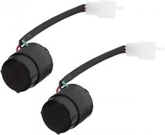 2pcs Heavy Duty Electronic Flasher Relay Led Turn Signal Flasher Audible Buzzer for Vehicle Motorcycle Weatherproof Design