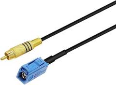 Fakra C F to M | 2P | Fakra C Male to 3.5 Male Video Cable Rg174 Adapter Car Reversing Rear View Camera Adapter Cables for Benz New 2026 High for Reliable Electronic Component