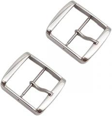 2pcs Stainless Steel Watch Clasp Watch Band Buckle for Electronic Straps Silver for Men and Women