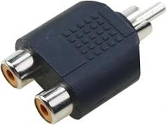 1 Piece 3.5mm to Stereo Female Plug Adaptier Headphone Y Audlo Adaptier Male Female to 2RCA Male Audlo C0innector New 2026 High for Reliable Electronic Component, Precision, Stable Performance