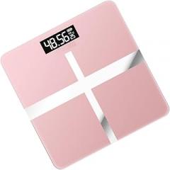 1pc Home Weight Scale USB Rechargeable Electronic Body Scale Screen Accurate Weighing Toughened Simple and Design for Everyday Use