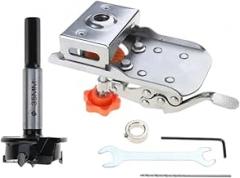 63HA 35mm Woodworking Hole Opener Hinge Boring Jig Easy and Accurate Drilling New 2025 High for Reliable Electronic Component, Precision, Stable Performance
