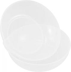 Homoyoyo 2-Pack Plastic Food Scale Bowl Set - Versatile Electronic Scale Tray for Cooking and Meal Prep